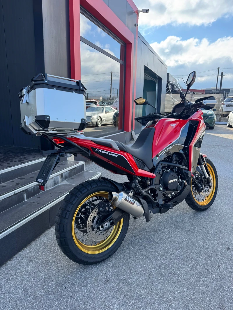 Moto Morini X-Cape 650i-ABS-TCS-NAVI-SC PROJECT-КАТО НОВ, снимка 3 - Мотоциклети и мототехника - 53520223