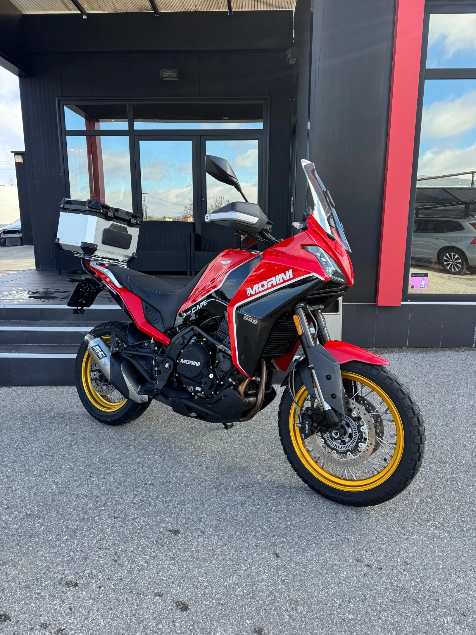 Moto Morini X-Cape 650i-ABS-TCS-NAVI-SC PROJECT-КАТО НОВ