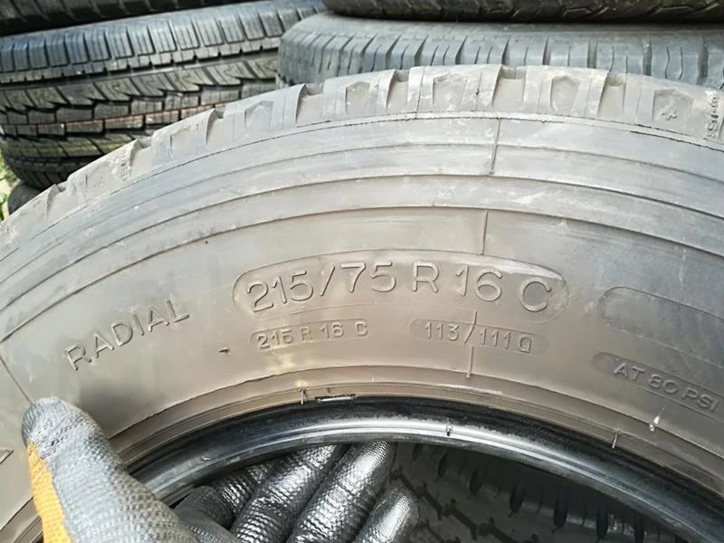 Гуми Летни 215/75R16, снимка 4 - Гуми и джанти - 21996382