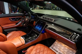 Mercedes-Benz S 400 D LONG AMG LINE LED ПАНО 5D BURM HUD ЛИЗИНГ 100%, снимка 12