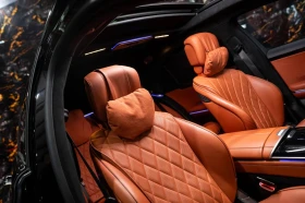 Mercedes-Benz S 400 D LONG AMG LINE LED ПАНО 5D BURM HUD ЛИЗИНГ 100%, снимка 13