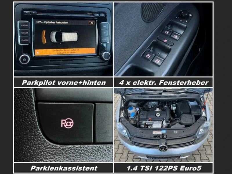 VW Golf Plus Highline Facelift 1.4 Tsi 1-Sobstvenik, снимка 13 - Автомобили и джипове - 48273695