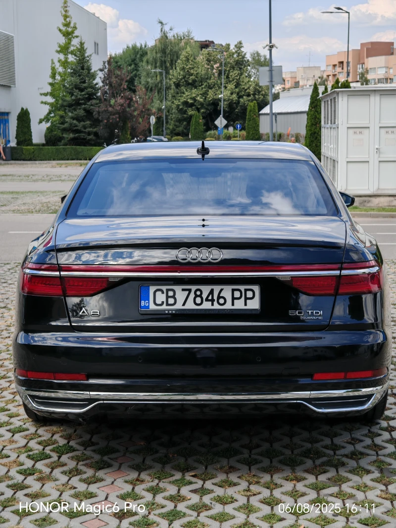 Audi A8 107 хил.км. РЕАЛНИ!! B&O, Matrix, 360, Soft close, снимка 6 - Автомобили и джипове - 51689537