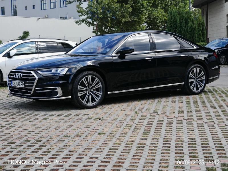Audi A8 107 хил.км. РЕАЛНИ!! B&O, Matrix, 360, Soft close, снимка 5 - Автомобили и джипове - 51689537