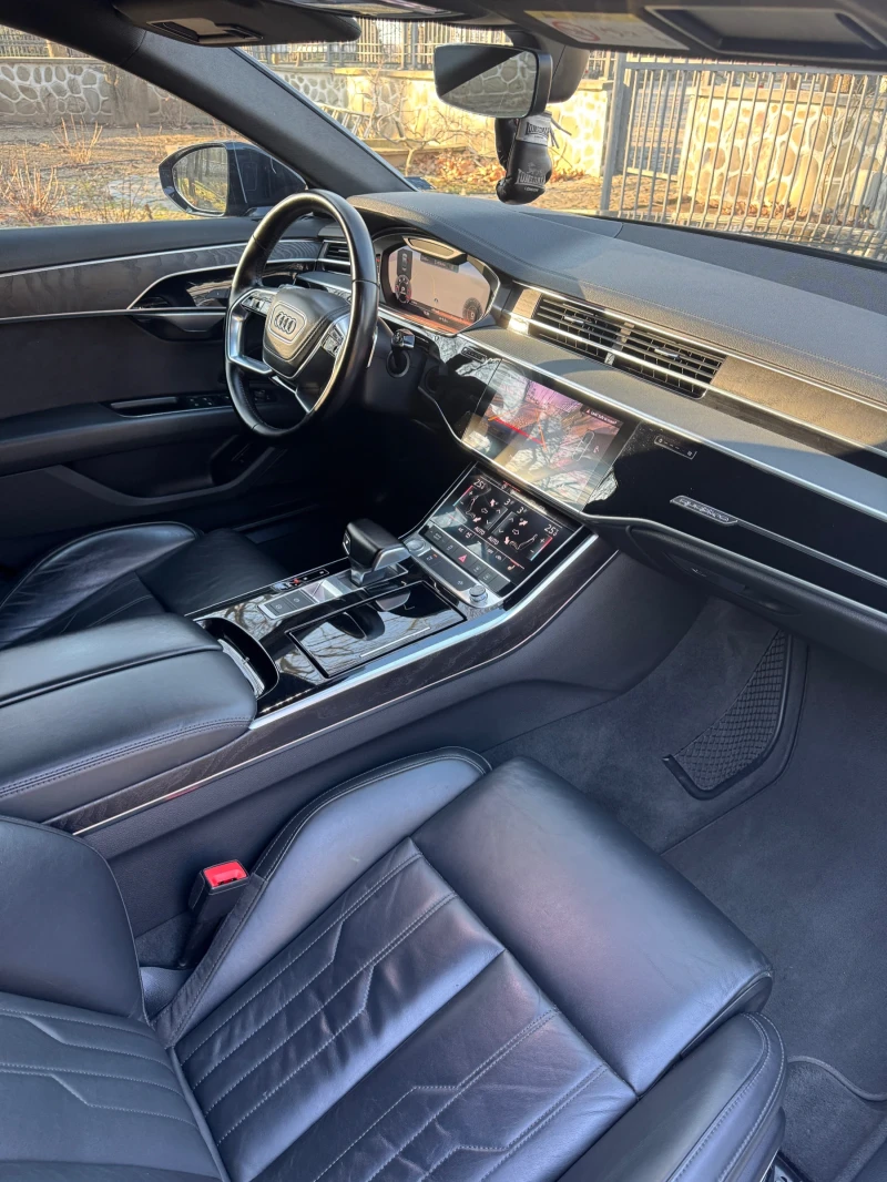 Audi A8 LONG Black edition , снимка 9 - Автомобили и джипове - 53145371