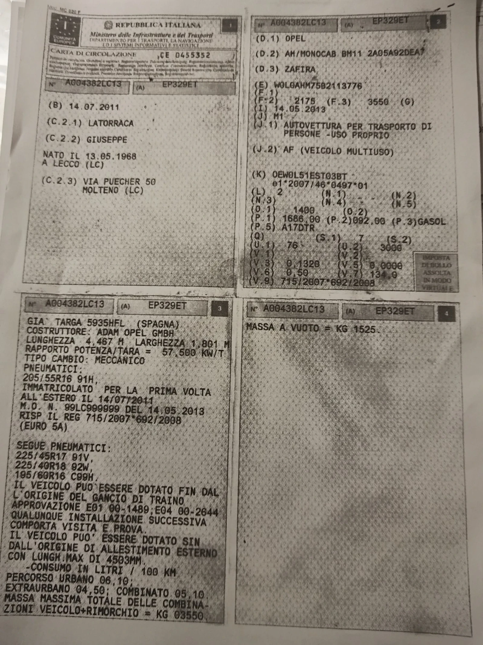 Opel Zafira 1.7D. 7    | Mobile.bg   4