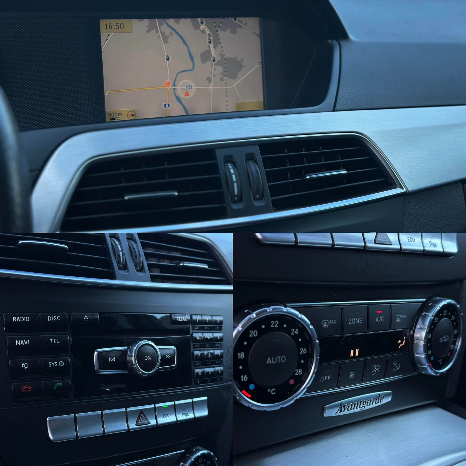Mercedes-Benz C 220 * AMG Line* Facelift* 170к.с.* , снимка 13 - Автомобили и джипове - 54568107