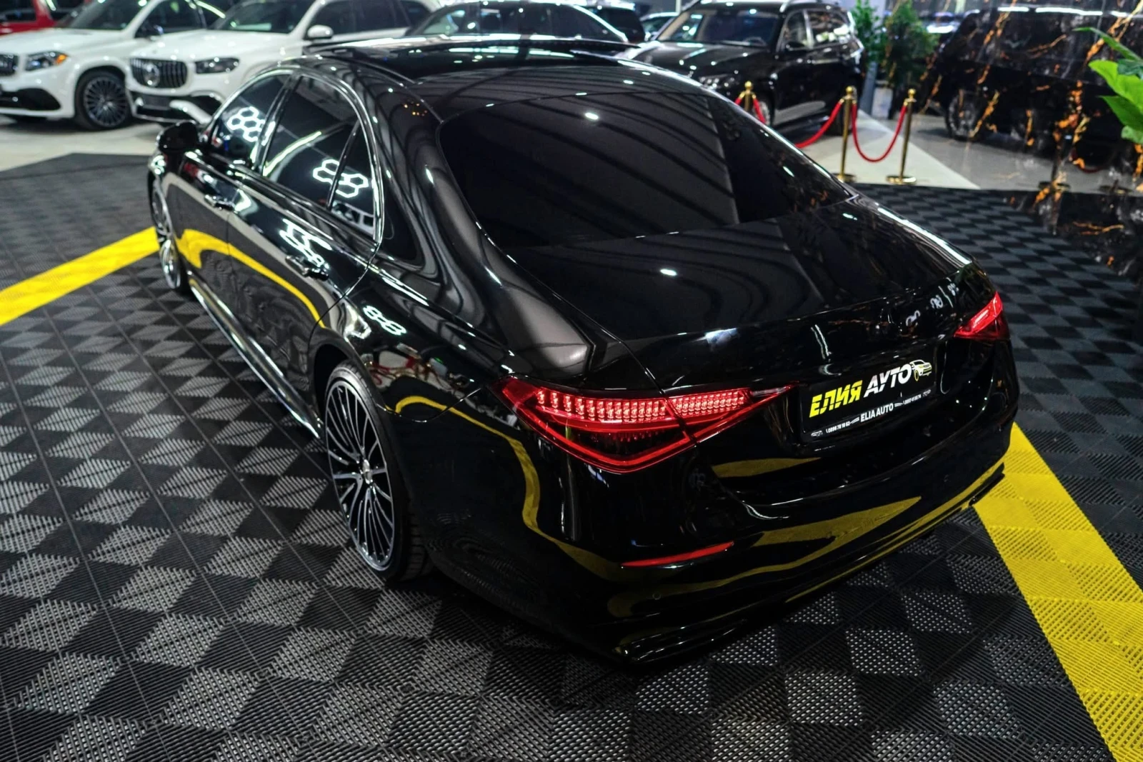 Mercedes-Benz S 400 D LONG AMG LINE LED ПАНО 5D BURM HUD ЛИЗИНГ 100%, снимка 7 - Автомобили и джипове - 54731327