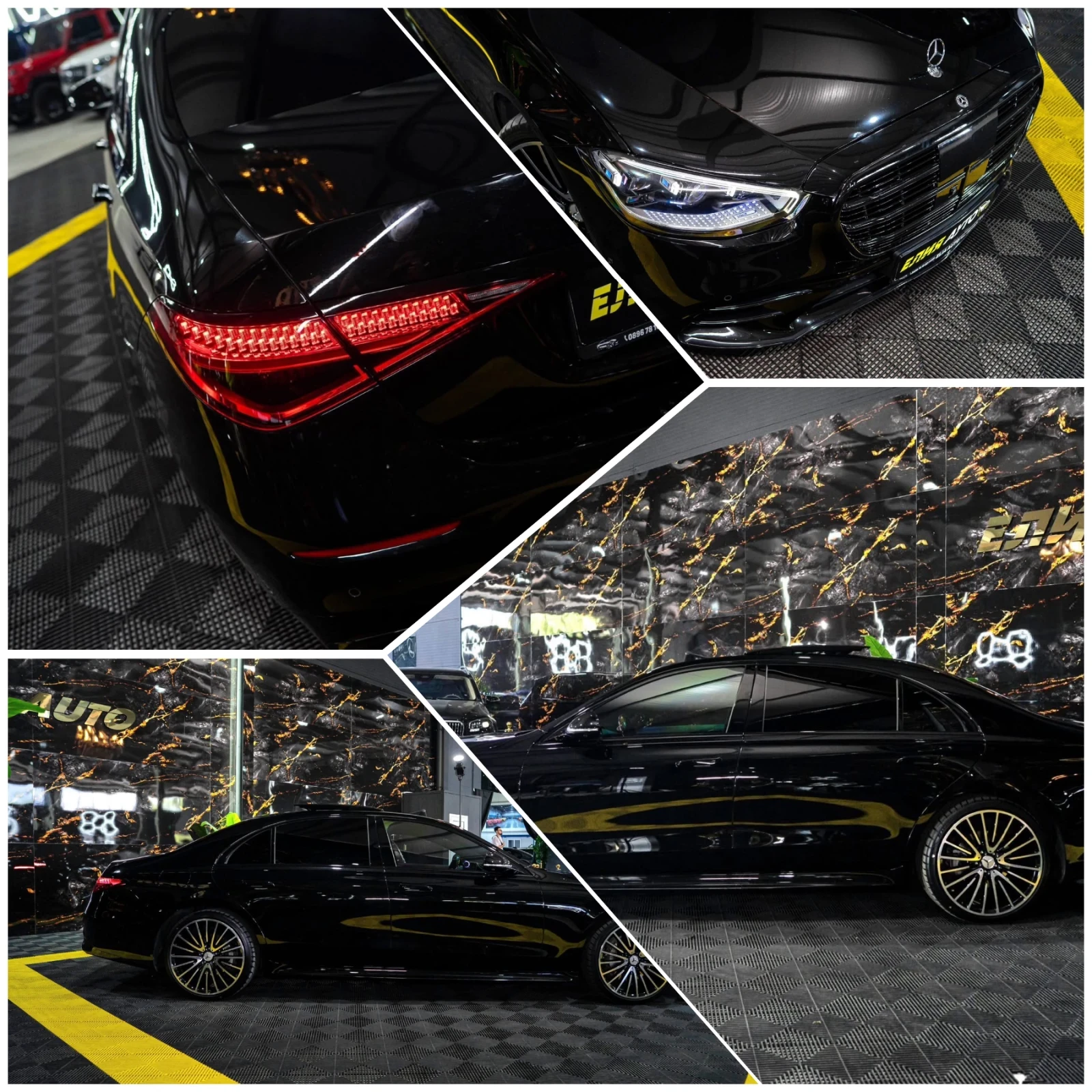 Mercedes-Benz S 400 D LONG AMG LINE LED ПАНО 5D BURM HUD ЛИЗИНГ 100%, снимка 17 - Автомобили и джипове - 54731327