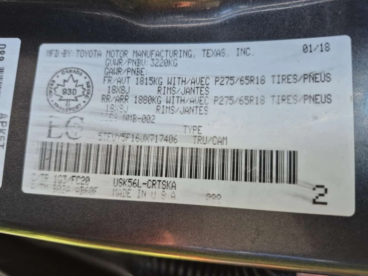 Toyota Tundra * SR5 Plus * АВТОКРЕДИТ БЕЗ ПЪРВОНАЧАЛНА ВНОСКА* , снимка 12 - Автомобили и джипове - 56240770