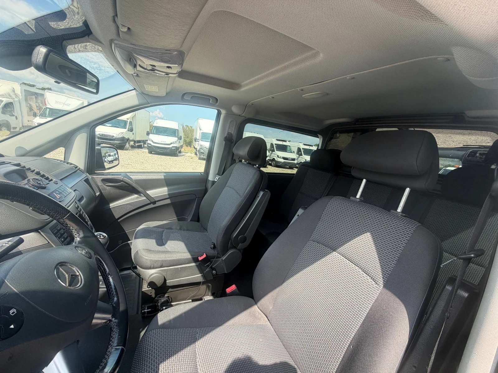 Mercedes-Benz Vito ТОП!122!3.0!V6!LONG!Дв.кабина!5+ 1!, снимка 16 - Бусове и автобуси - 55601630