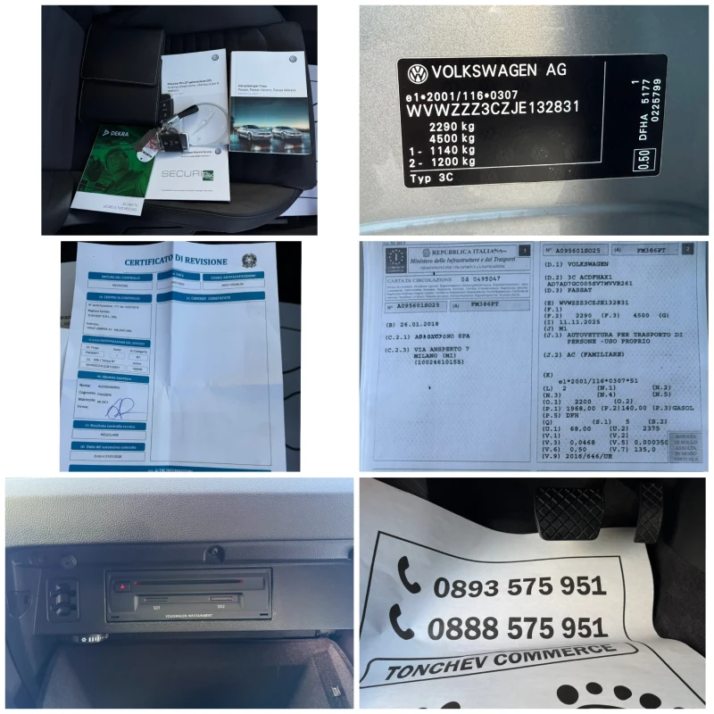 VW Passat 2.0-TDI-HIGHLINE-4-MOTION-169.000km-КАТО ЧИСТО НОВ, снимка 16 - Автомобили и джипове - 53118096