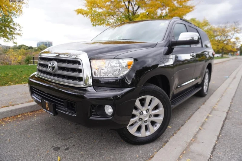 Toyota Sequoia Platinum ПОДГРЕВ* BLINDSPOT* CAM* KEYLESS*  - 51780 лв. / 26474.69 € - 36626339 1