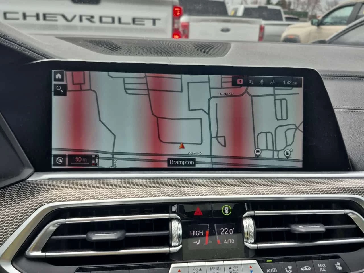 BMW X6 * XDRIVE40I * ПАНОРАМА* 360 КАМЕРА* , снимка 13 - Автомобили и джипове - 54215315