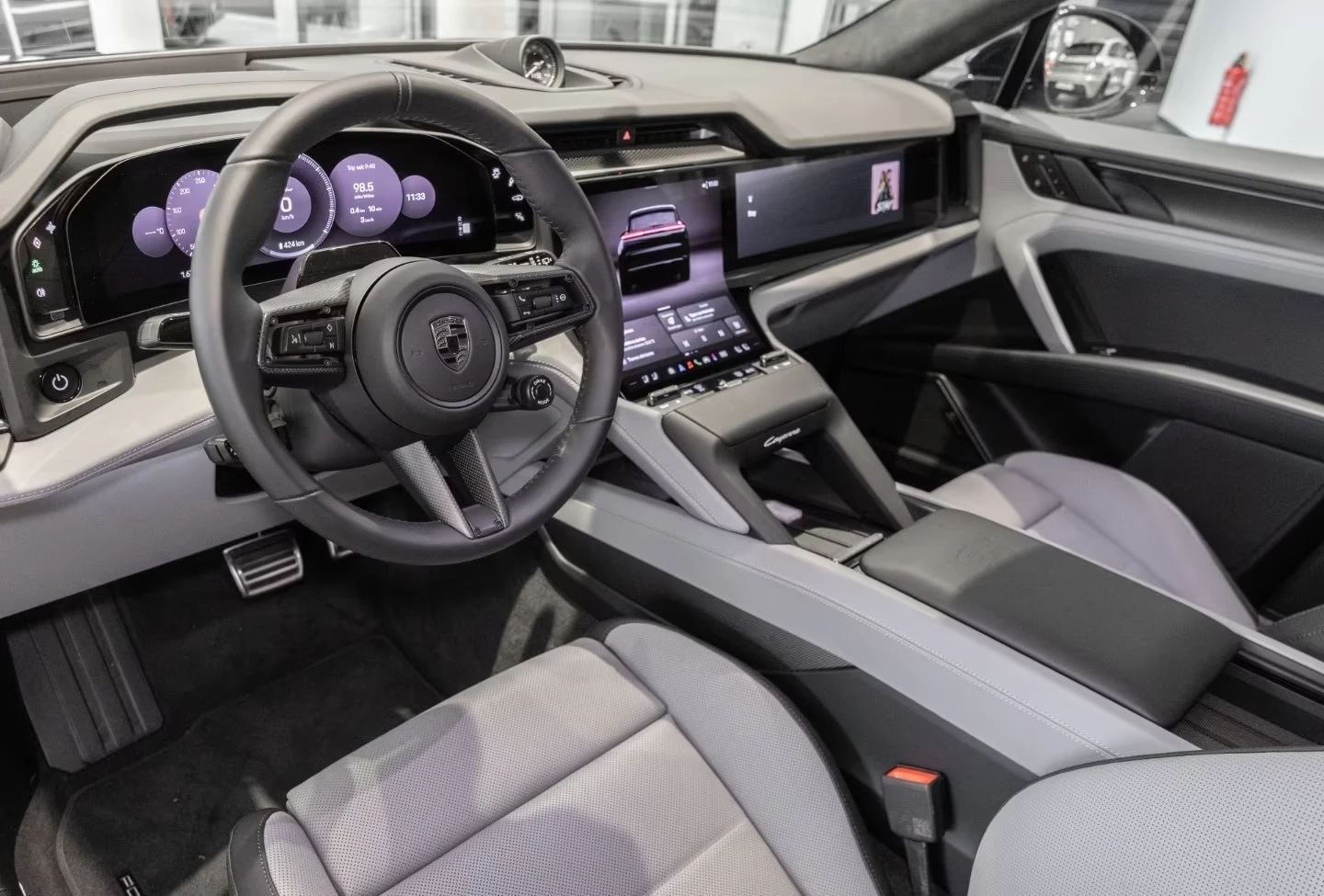 Porsche Cayenne Turbo Electric/BURMESTER/360 /HEAD UP/PANORAMA/, снимка 8 - Автомобили и джипове - 55662706