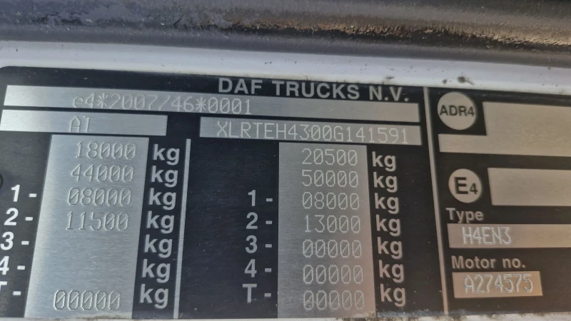 Daf FT XF 106  460 EURO 6 ХИДРАВЛИЧНА  ПОМПА , снимка 4 - Камиони - 47331067