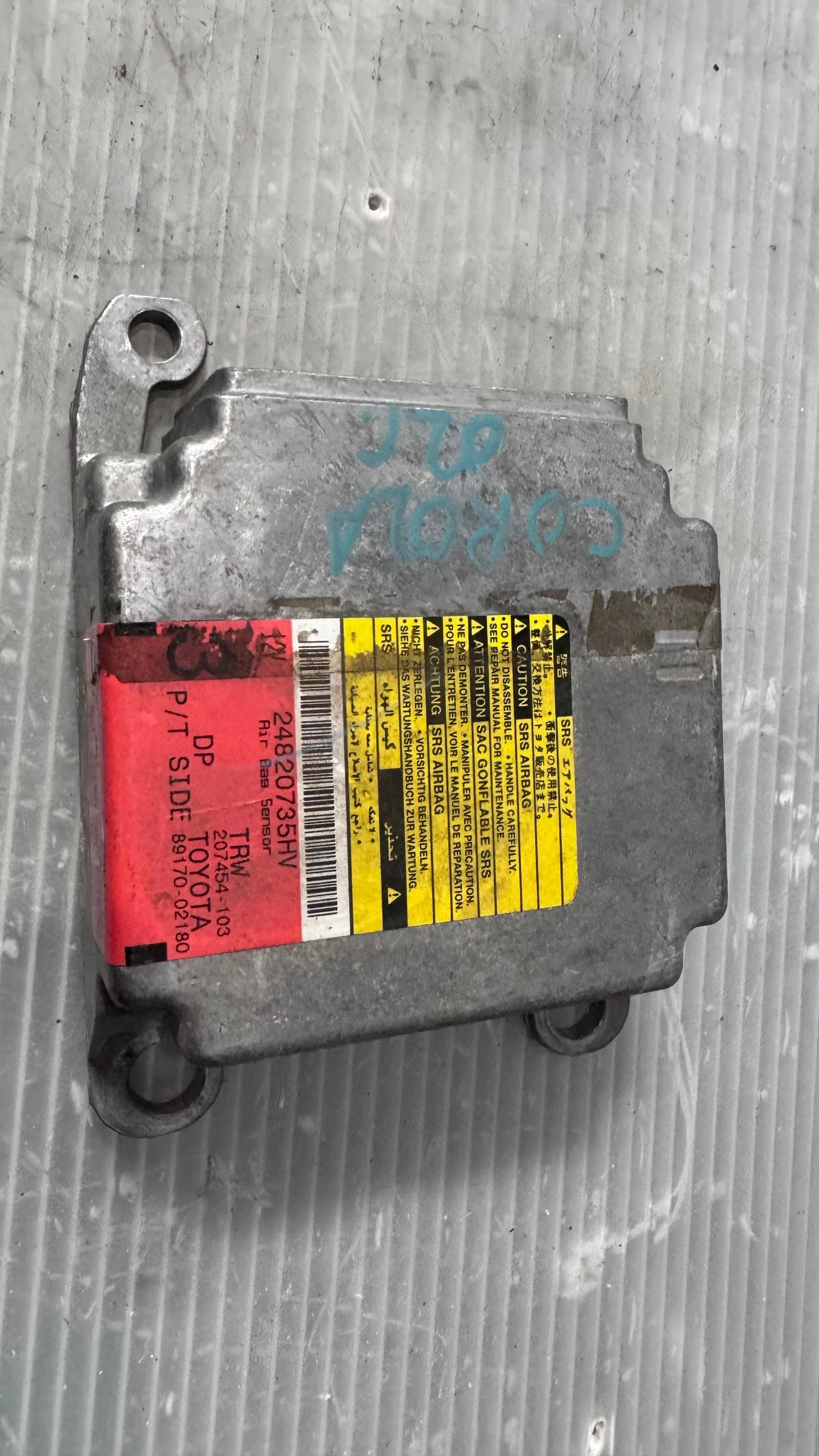 Airbag  /  /  a Toyota Corolla - 207454-103 / 89170-02180 | Mobile.bg   1