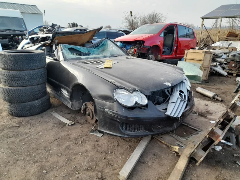 Mercedes-Benz SL 500, снимка 4 - Автомобили и джипове - 49136075