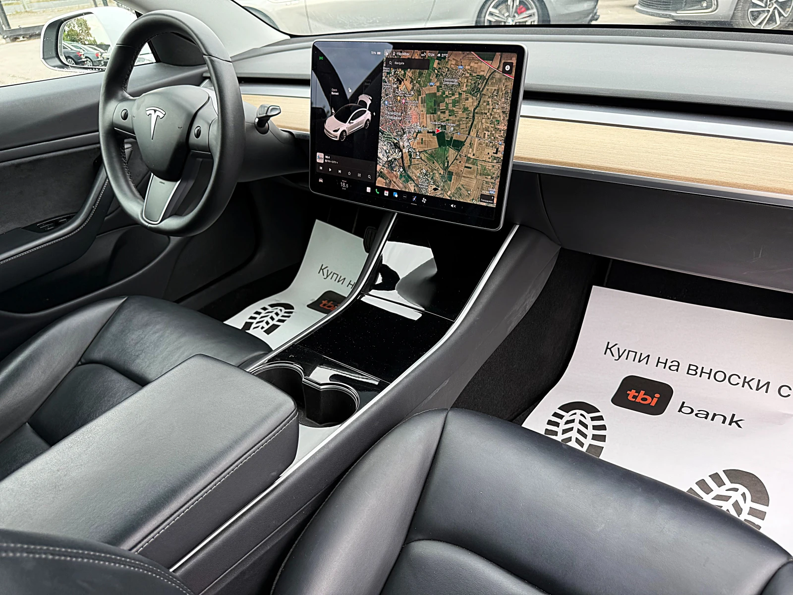 Tesla Model 3 4x4-DUAL MOTOR-PANORAMA-360 KAMERI-LED-BIXENON-FUL | Mobile.bg   14