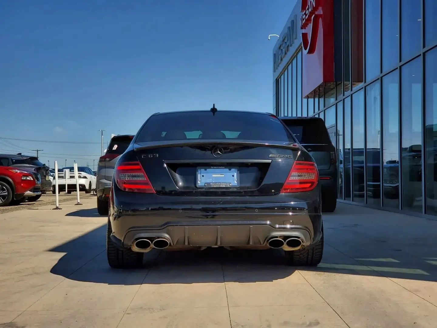 Mercedes-Benz C 63 AMG ЦЕНА ДО БЪЛГАРИЯ АВТОКРЕДИТ, снимка 4 - Автомобили и джипове - 55778979