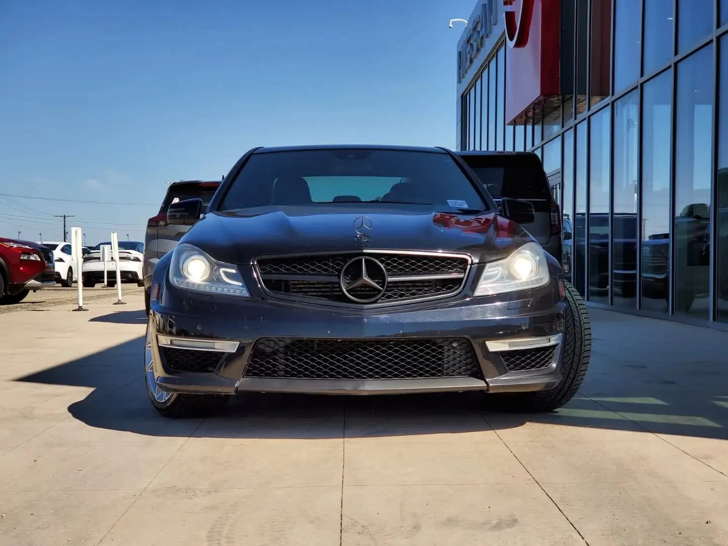 Mercedes-Benz C 63 AMG ЦЕНА ДО БЪЛГАРИЯ АВТОКРЕДИТ, снимка 2 - Автомобили и джипове - 55778979