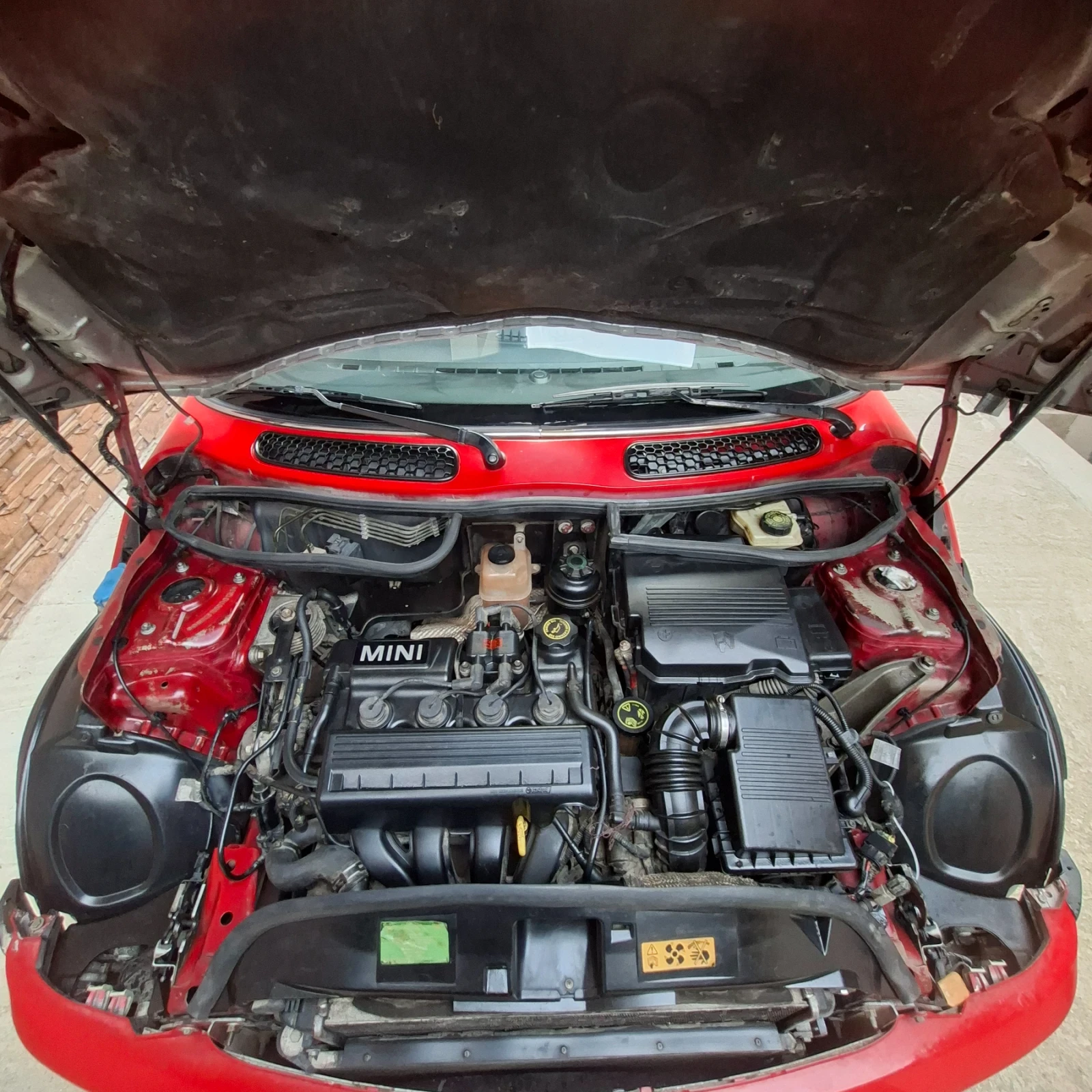 Mini Cooper R50 1.6 116к.с., снимка 17 - Автомобили и джипове - 55911373