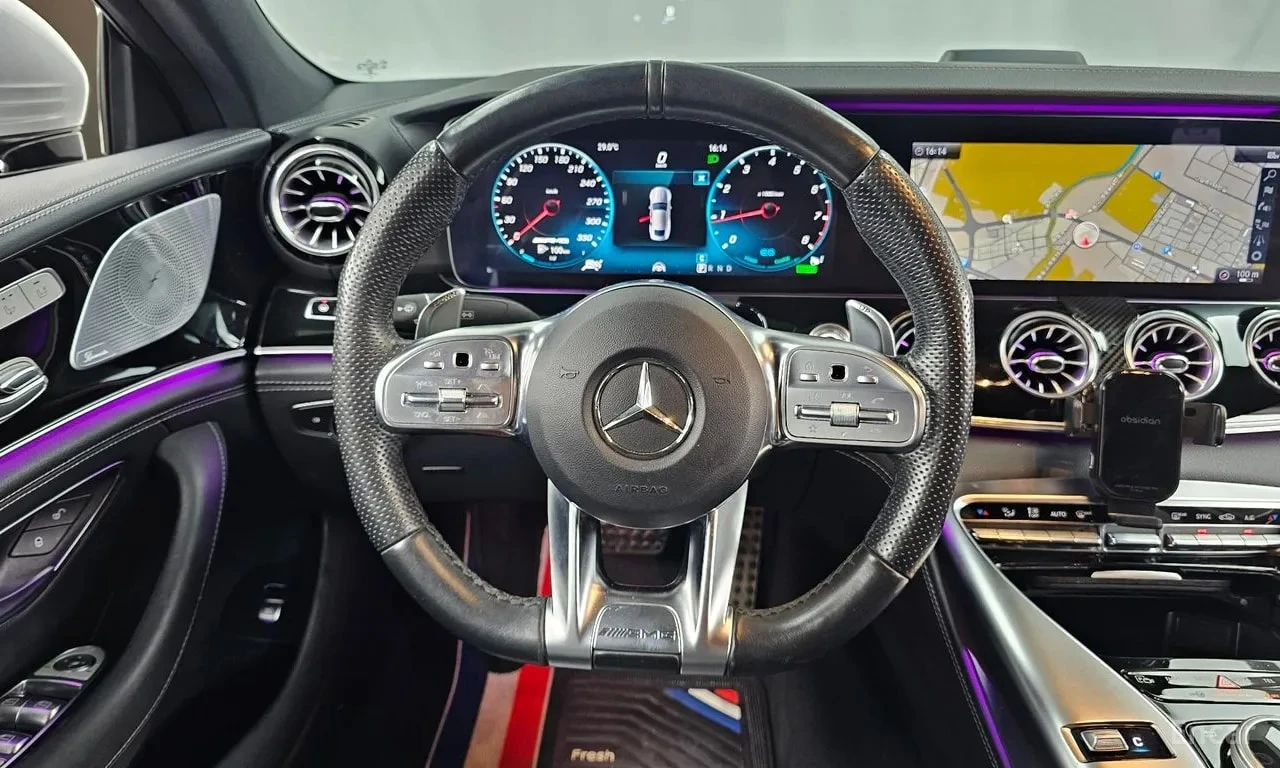 Mercedes-Benz AMG GT * МАСАЖИ* ОБДУХВАНЕ* ФИКСИРАНА ЦЕНА ДО БЪЛГАРИЯ* , снимка 13 - Автомобили и джипове - 56132926
