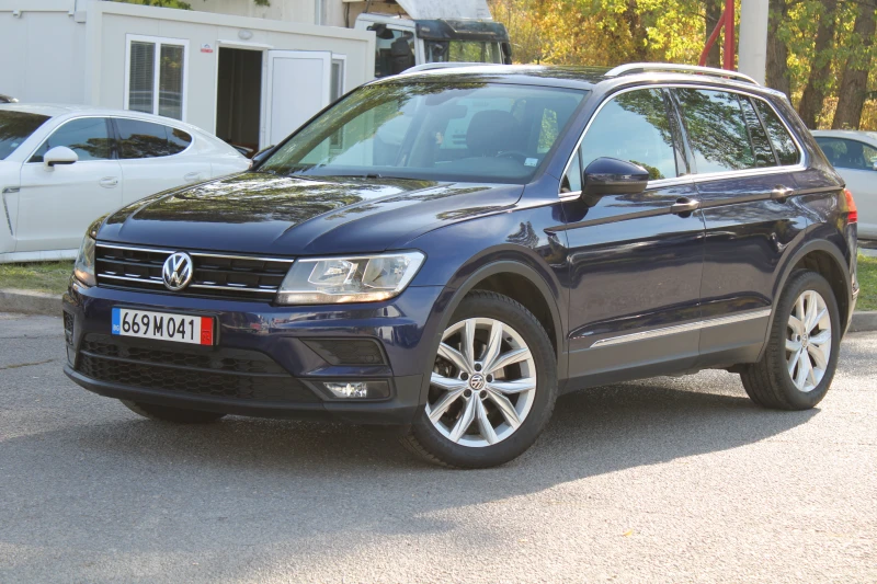 VW Tiguan 2.0TDI/4X4 /150HP/АВТОМАТИК/NAV/, снимка 1 - Автомобили и джипове - 47703832