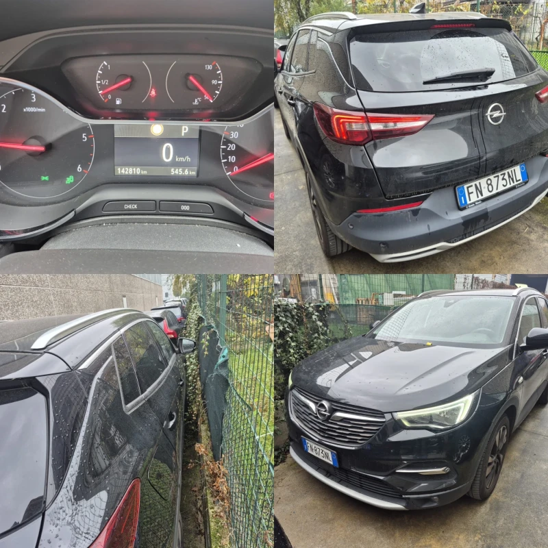 Opel Grandland X 1.6 TDCI 120кс 142хил км COSMO Италия, снимка 17 - Автомобили и джипове - 52843823