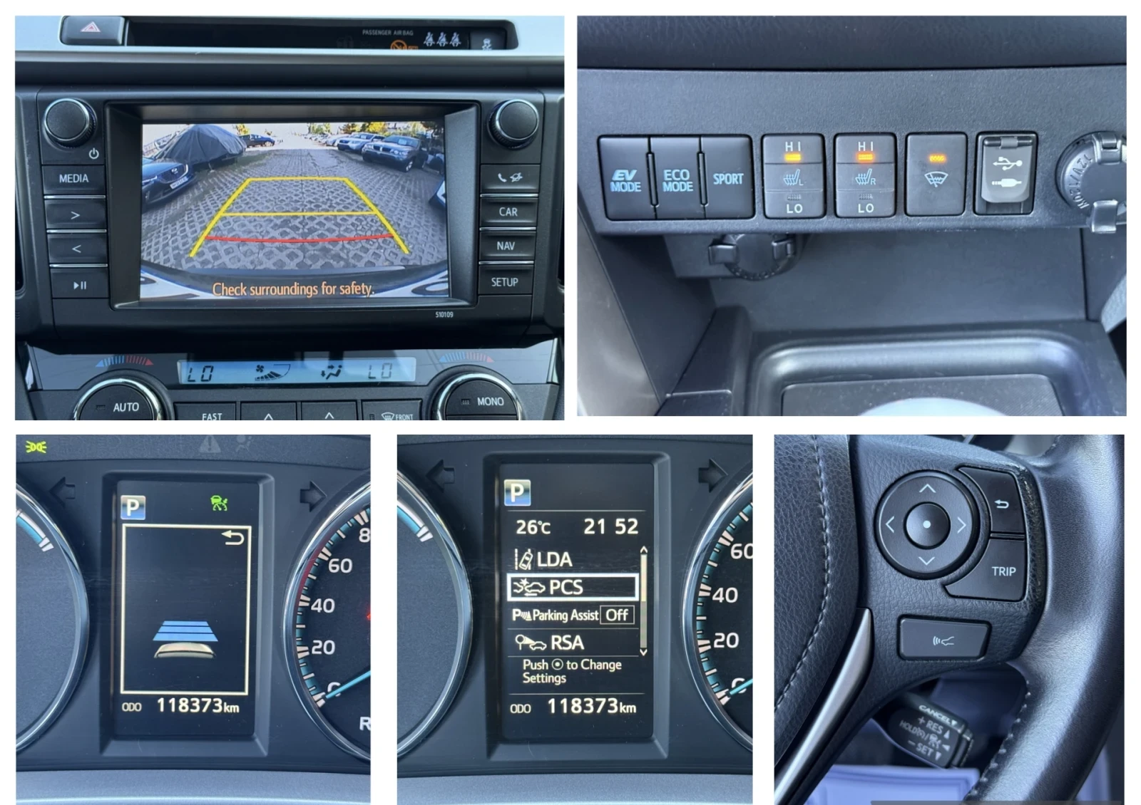 Toyota Rav4 2.5 HYBRID/4X4/KEYLESS-GO/CAMERA/DISTRONIC/EURO6b | Mobile.bg   15