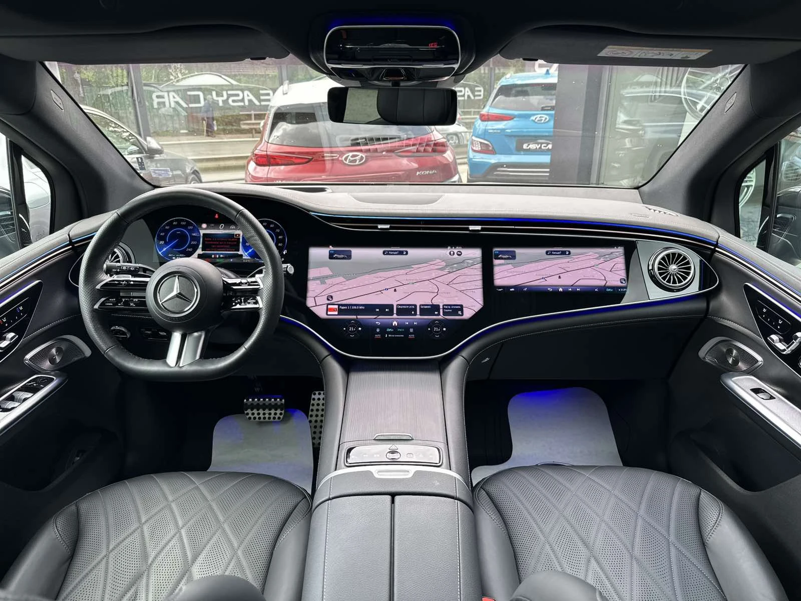 Mercedes-Benz EQE 350 AMG-Line /4MATIC/HYPERSCREEN, снимка 13 - Автомобили и джипове - 54520545