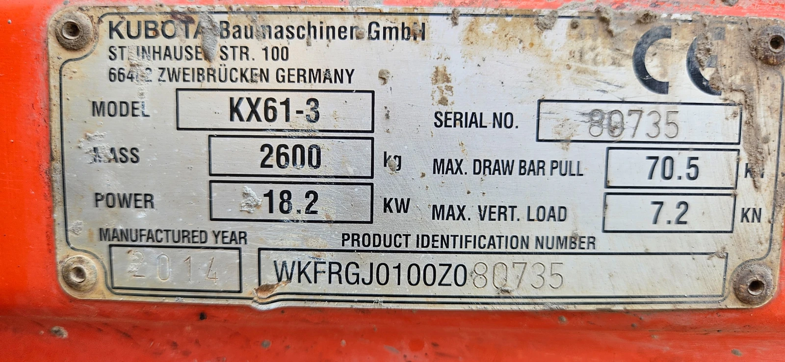 Багер Kubota KKX61-3 - изображение 7