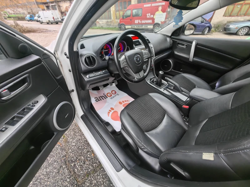 Mazda 6 2.5 бензин 170 кс , СЕДАН , Отлична , снимка 12 - Автомобили и джипове - 52641962