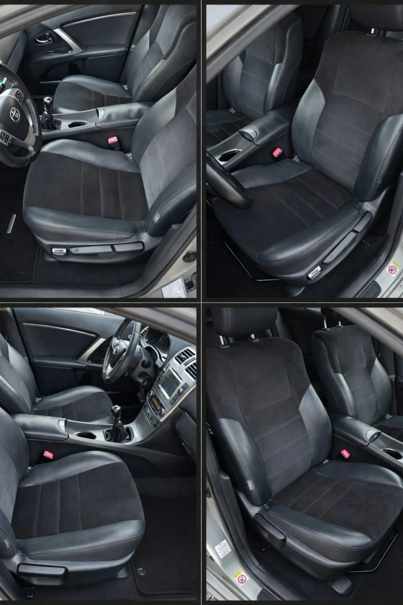 Toyota Avensis FULL SERVICE Алкантара Навигация Камера Подгрев , снимка 13 - Автомобили и джипове - 53927417