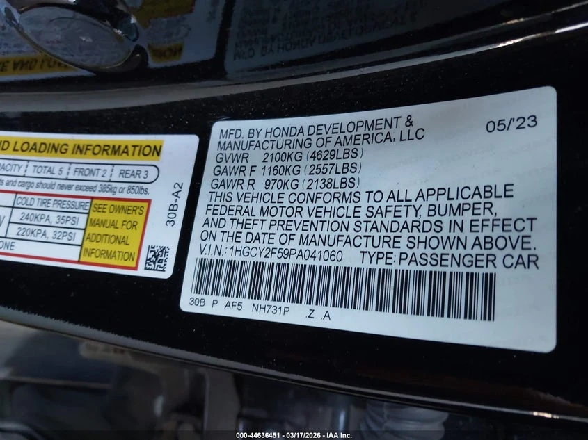 Honda Accord 2.0l Hybrid Sport, снимка 9 - Автомобили и джипове - 54618729