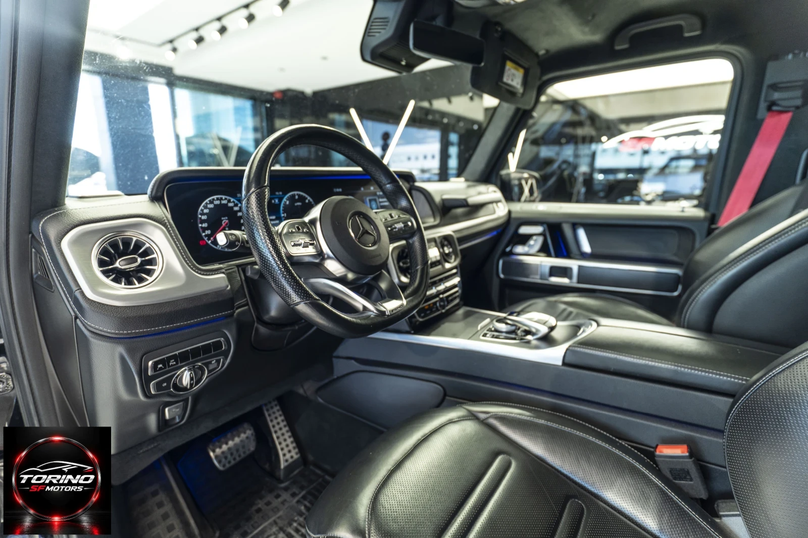 Mercedes-Benz G 400 AMG* RED BELTS* BURMESTER* 360CAM* FULLMAXX*  | Mobile.bg � ����������� 14