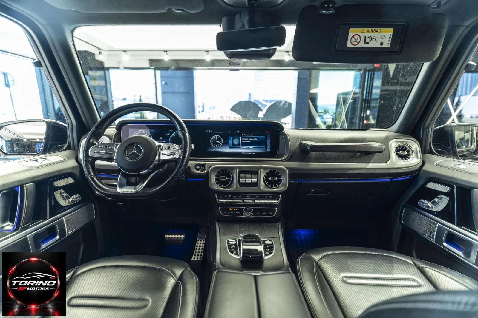 Mercedes-Benz G 400 AMG* RED BELTS* BURMESTER* 360CAM* FULLMAXX*  | Mobile.bg � ����������� 13