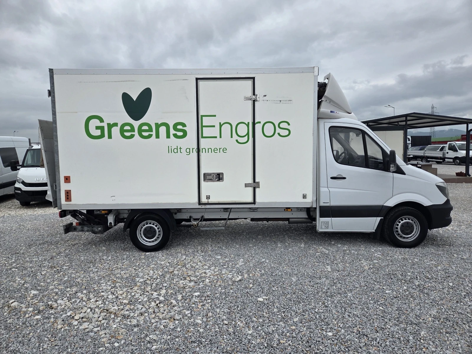 Mercedes-Benz Sprinter 316 Хладилен, 4.20 метра, Падащ борд, Ток , Клима - изображение 6