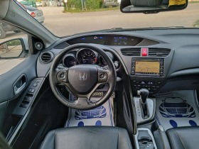 Honda Civic 1.8i-140кс-ШВЕЙЦАРИЯ-АВТОМАТ-Keyless-FULL екстри, снимка 14