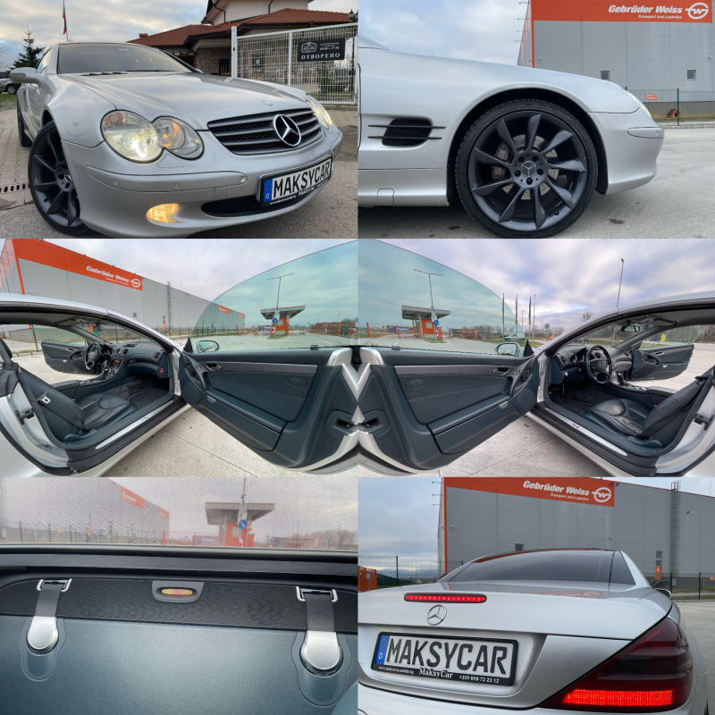 Mercedes-Benz SL 500 TOP, снимка 16 - Автомобили и джипове - 43343728
