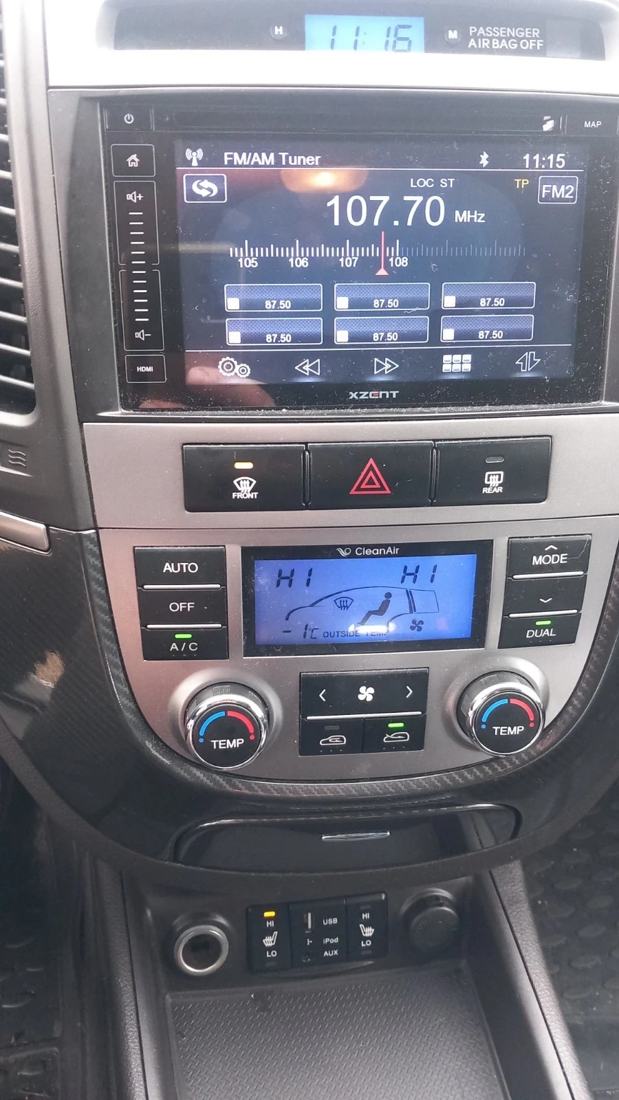 Hyundai Santa fe 2.2 CRDI, 4x4, КОЖА, НАВИ, 197к.с, ФЕЙС - изображение 10