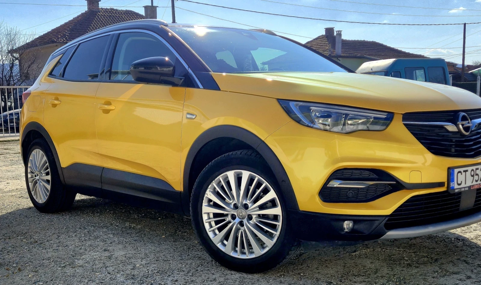 Opel Grandland X 1.6. TDI LANES ASSIST ANDROID AUTO BLINDSPOT FULL , снимка 9 - Автомобили и джипове - 53596894