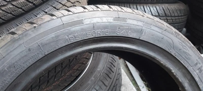 Гуми Летни 195/50R16, снимка 4 - Гуми и джанти - 35147978