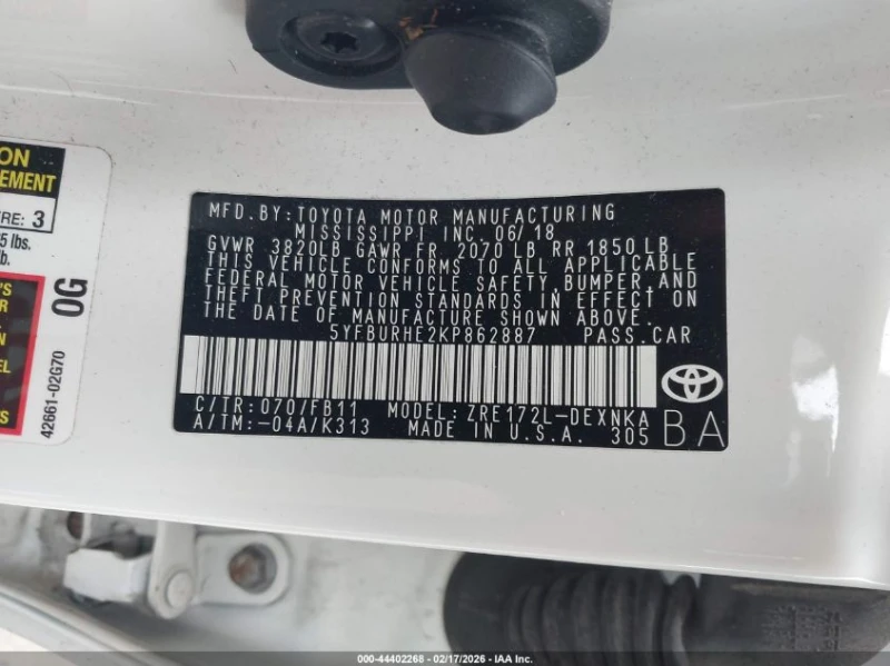 Toyota Corolla 1.8l Le, снимка 9 - Автомобили и джипове - 53586577