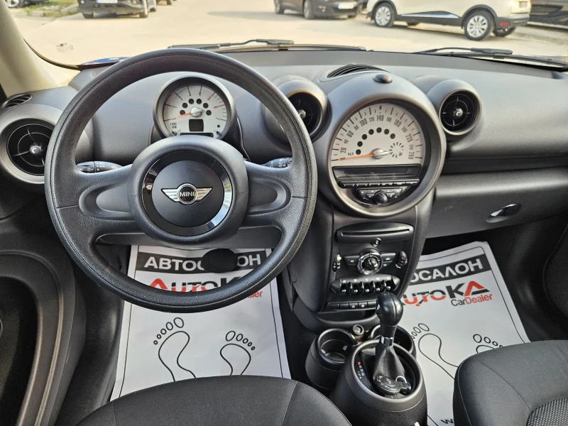 Mini Countryman 2.0D-112кс= АВТОМАТ= ALL 4(4X4)= ПАРКТРОНИК , снимка 11 - Автомобили и джипове - 52067848