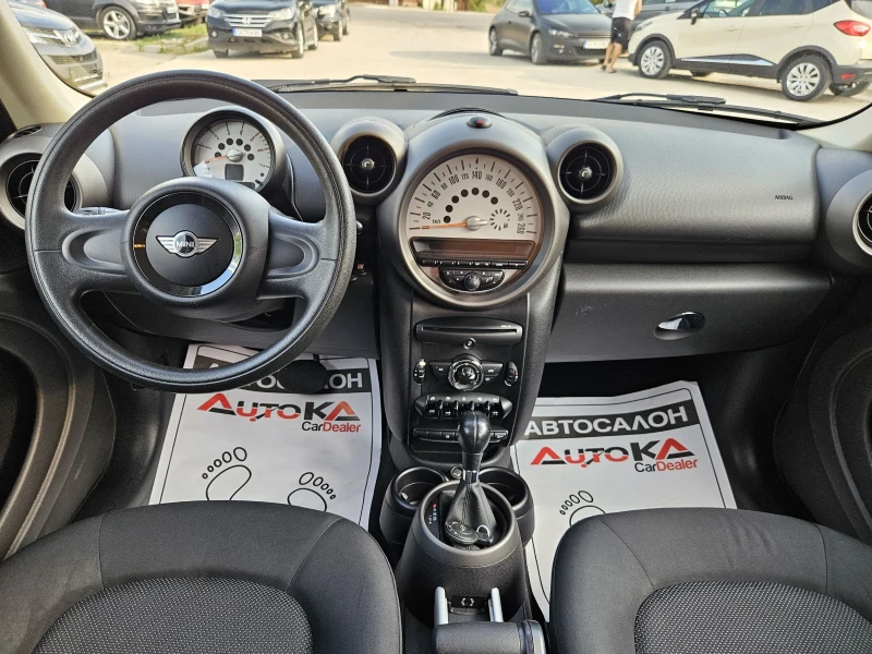 Mini Countryman 2.0D-112кс= АВТОМАТ= ALL 4(4X4)= ПАРКТРОНИК , снимка 12 - Автомобили и джипове - 52067848