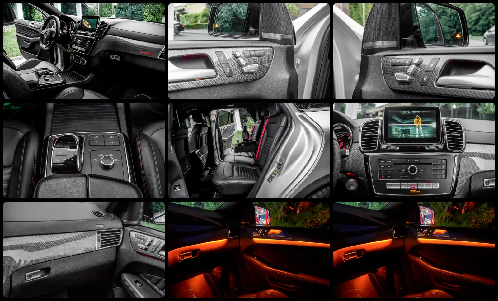 Mercedes-Benz GLE 350 d* AMG* 4MATIC* BLACK SERIES* 360CAM* CARBON* 3XTV, снимка 16 - Автомобили и джипове - 55450591