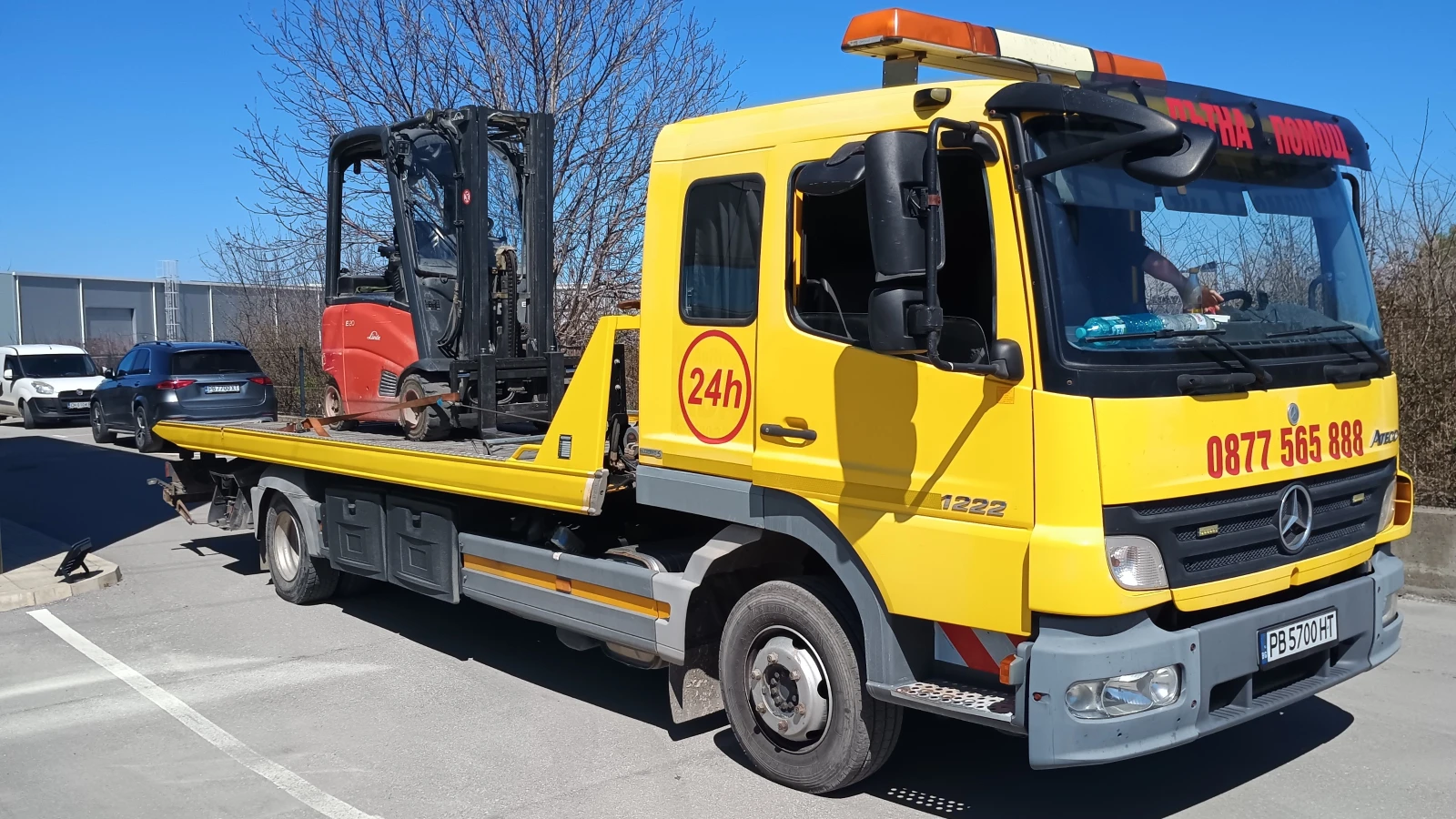 Mercedes-Benz Atego Пътна помощ 