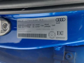 Audi Rs3 2.5  quattro /Ara Blue/ CARFAX /CAMERA/B&O, снимка 15