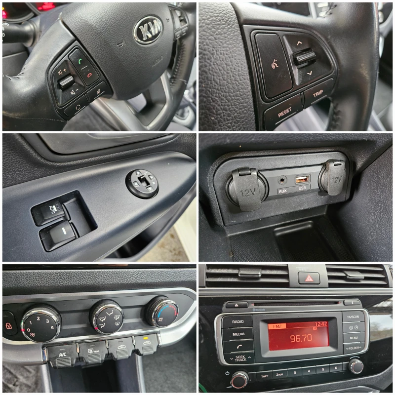 Kia Rio 1.2 CRDI KLIMA/Euro6b, снимка 16 - Автомобили и джипове - 50266973